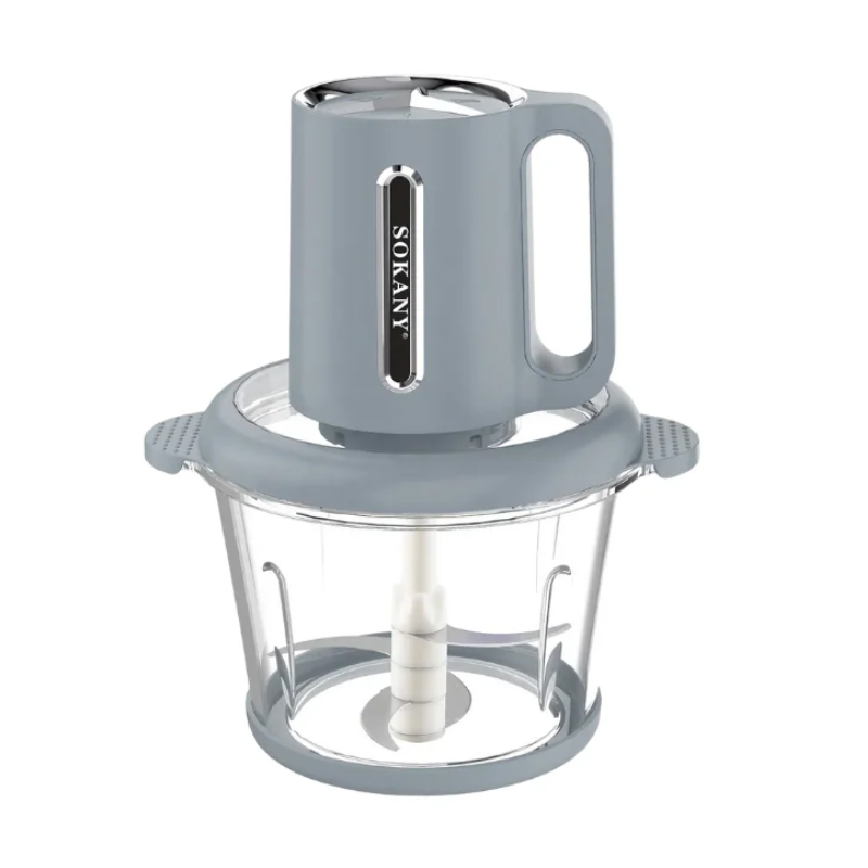 L0722140 Sokany Elektrische Chopper 3 Liter 800W krachtige hakmolen voor vlees en groenten