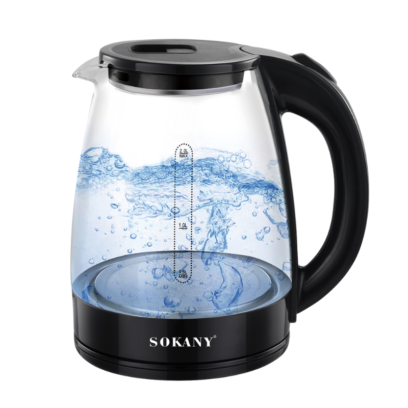 L0722187 (2) Sokany Elektrische Waterkoker 2 Liter