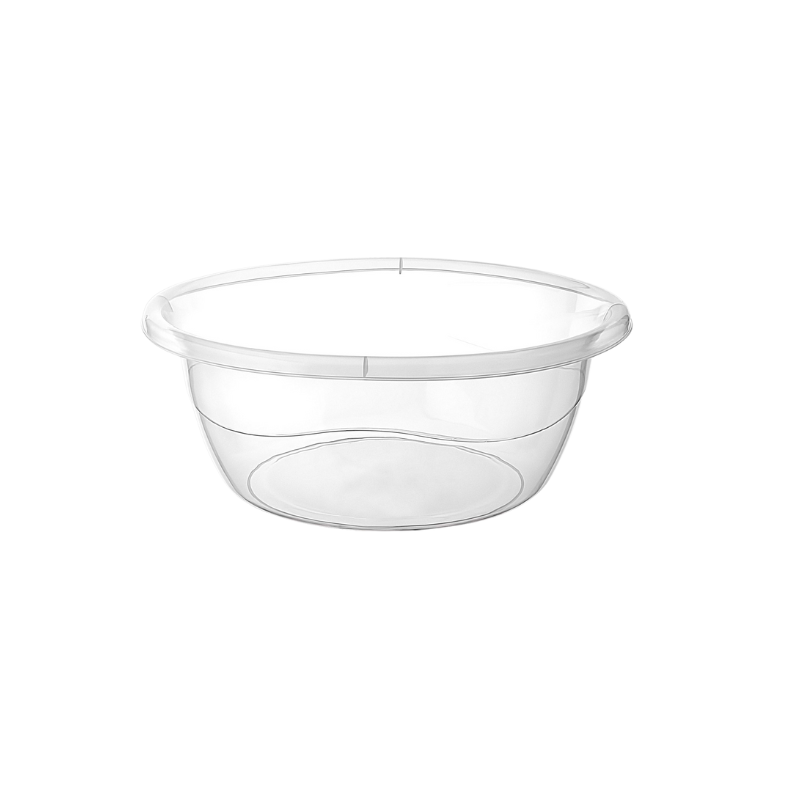 SP004A Sev transparante plastic teil 4.5 liter - kunststof teil 28×11 cm