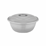 Sev plastic teil 10 liter met deksel - diverse kleuren - kunststof 37×17.5 cm