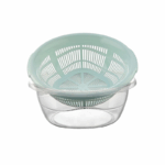 Sev kunststof vergiet met uitlekkom 4.5 liter in diverse kleuren