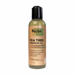 Kuza Tea Tree Premium Oil verzorgt haar, huid en hoofdhuid, helpt droge hoofdhuid hydrateren en ondersteunt een gezonde hoofdhuidbalans.
