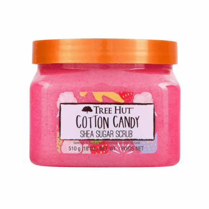 Tree Hut Shea Sugar Scrub Cotton Candy 510 gram lichaamscrub