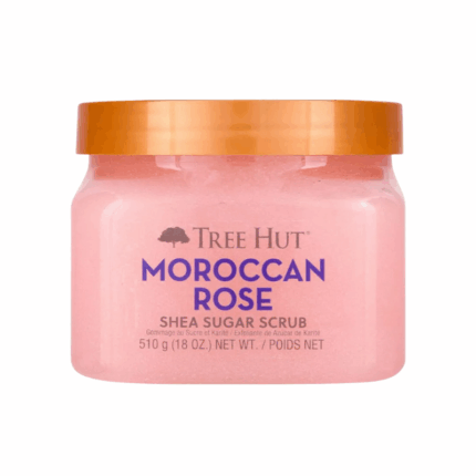 Tree Hut Shea Sugar Scrub Moroccan Rose 510 gram lichaamscrub