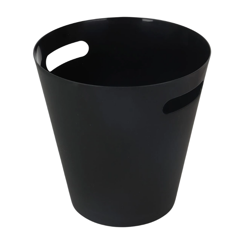 311520 Kennedy ronde prullenbak van kunststof met handgreep – 12 liter – diverse kleuren