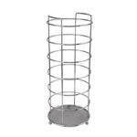 Vrijstaande metalen reserverolhouder voor toiletpapier