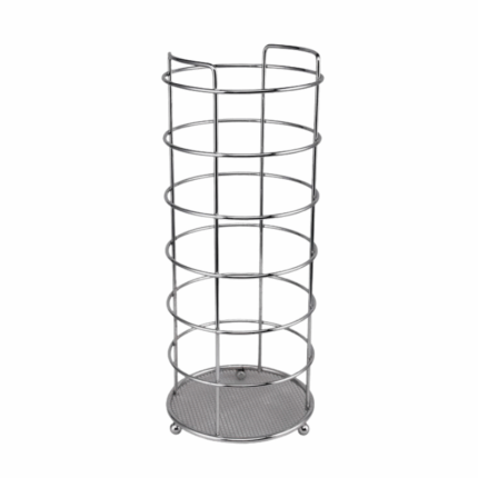 Vrijstaande metalen reserverolhouder voor toiletpapier