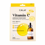 Cala Face Mask Brightening & Purifying Vitamin C 5×23 g sheetmasker