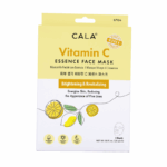 Cala Face Mask Brightening & Revitalizing Vitamin C 5×23 g sheetmasker