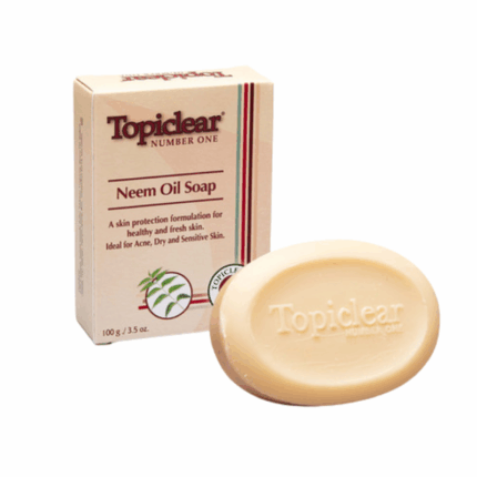 Topiclear Neem Oil Soap 100 gram reinigende zeep