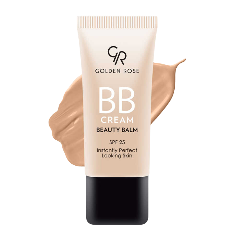 8691190070519 Golden Rose BB Cream Beauty Balm – 05 Medium Plus – lichte tot medium dekking voor een stralende, egale huid