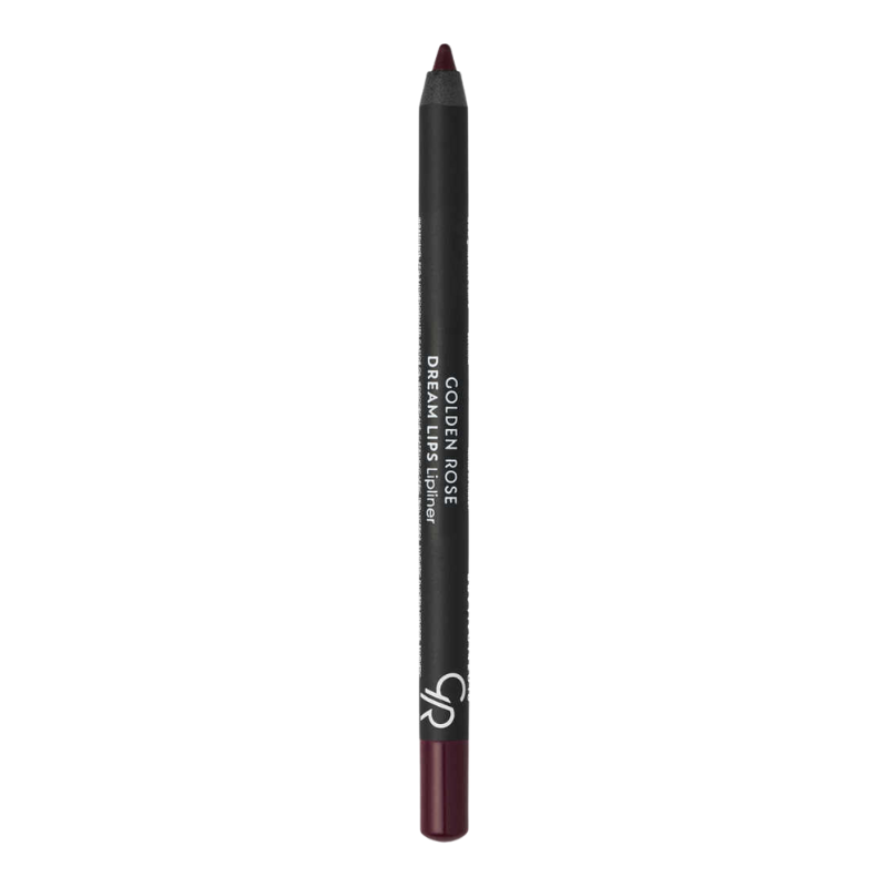 8691190391249 Golden Rose Dream Lips Lipliner in diverse kleuren voor perfect omlijnde lippen 524- Plum Red