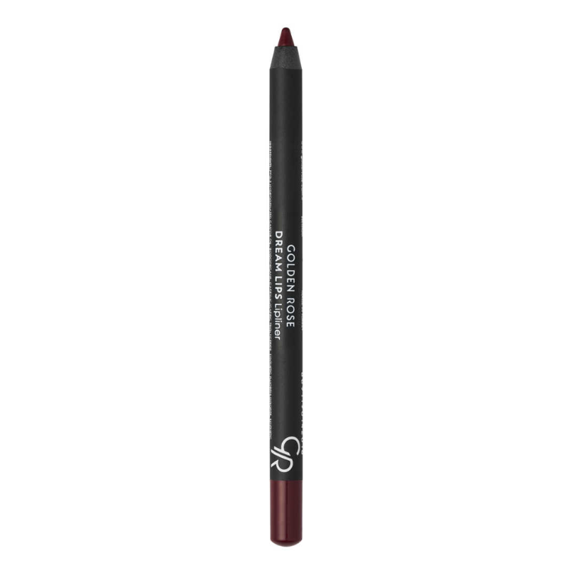 8691190391287 Golden Rose Dream Lips Lipliner in diverse kleuren voor perfect omlijnde lippen 528- Dark Wine