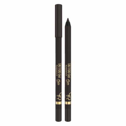 Golden Rose Tattoo Gel Eyepencil waterproof oogpotlood met intense pigmentatie 102- Dark Brown