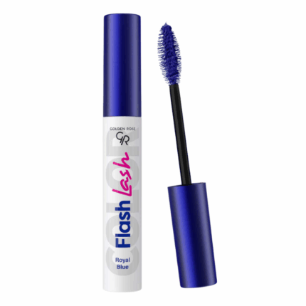 Golden Rose Flash Lash Colored Mascara – intens gepigmenteerde gekleurde mascara - royal blue