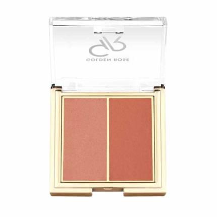 Golden Rose Iconic Blush Duo 02 Peachy Coral poederblush