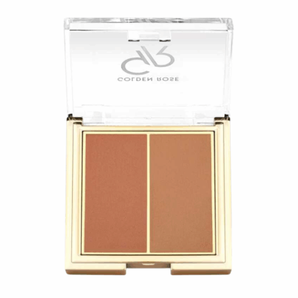 Golden Rose Iconic Blush Duo 03 Rosy Bronze poederblush