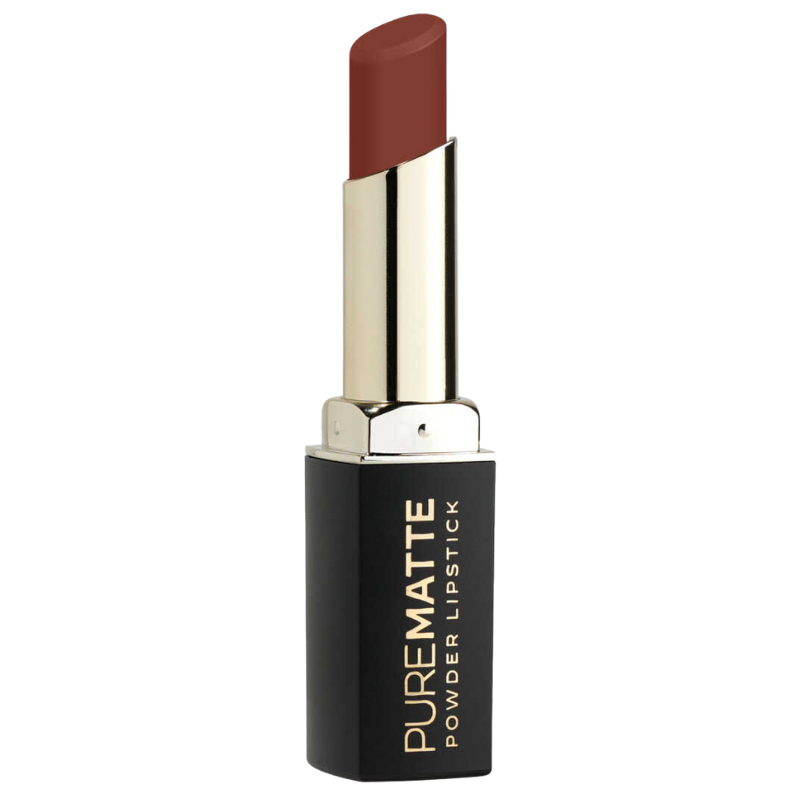 8691190553739 Golden Rose Pure Matte Powder Lipstick met fluweelzachte matte finish 128