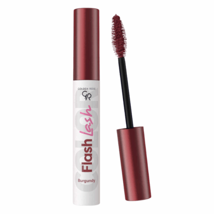 Golden Rose Flash Lash Colored Mascara – intens gepigmenteerde gekleurde mascara - burgundy