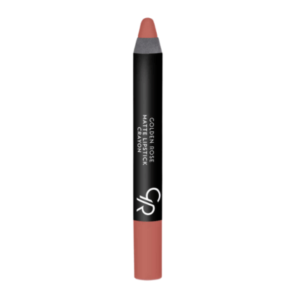 Matte Lipstick Crayon met fluweelzachte matte finish en vitamine E