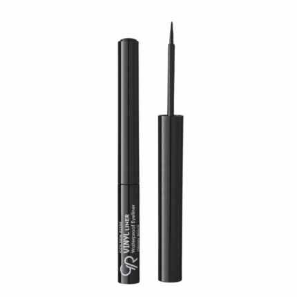 Waterbestendige eyeliner met intens zwarte pigmenten en dunne flexibele punt voor glanzende, langdurige ooglijnen