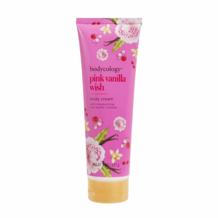 Bodycology Pink Vanilla Wish Body Cream 8 Oz Hydraterende Bodycrème