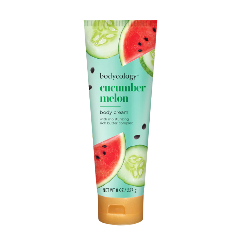 885645051118 Bodycology Cucumber Melon Body Cream 8 Oz Hydraterende Bodycrème