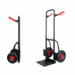 Steekwagen met stalen frame en luchtbanden, draagvermogen 150 kg