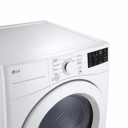 LG voorlader droger 7.4 Cu.Ft. met ruime trommelinhoud