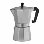 Aluminium moka pot 6 kopjes Italiaanse espresso koffiezetter