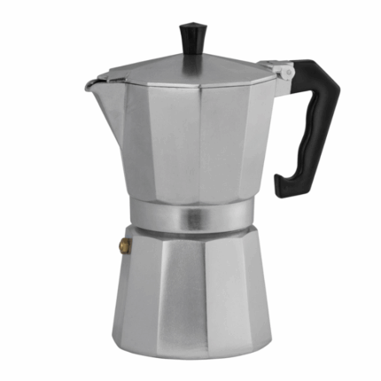 Aluminium moka pot 6 kopjes Italiaanse espresso koffiezetter