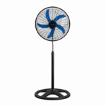 Sokany staande ventilator 18 inch zwart, krachtige vloerventilator voor verkoeling