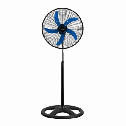 Sokany staande ventilator 18 inch zwart, krachtige vloerventilator voor verkoeling