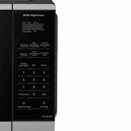 Panasonic magnetron 0.9 Cu.Ft. 900W voor dagelijks gebruik in de keuken
