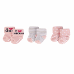 Bebe Favour Sokjes Set (3 Paar) – 0–6 Maanden