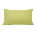Luxuria effen kussensloop 20×40 inch zonder print - lime