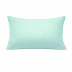 Luxuria effen kussensloop 20×40 inch zonder print - mint