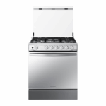 Samsung gasfornuis met 5 branders en Triple Power Burner, 5.2 cu.ft oven