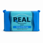 Real Deodorant Soap Hemp & Moringa 125g deodorantzeep verpakking