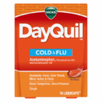 Vicks DayQuil Cold & Flu LiquiCaps verpakking 16 capsules