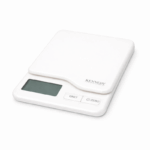 Kennedy digitale keukenweegschaal wit met LCD display en zero functie