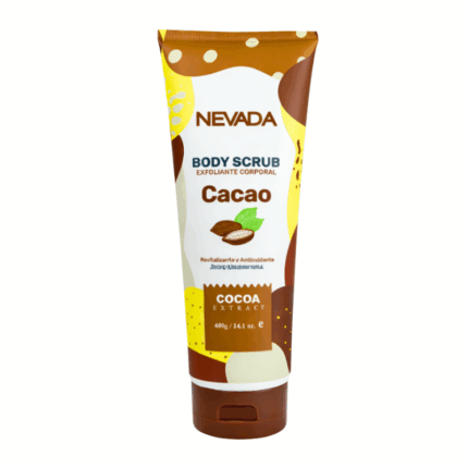 Nevada Body Scrub Cacao 300 gram exfoliërende lichaamsscrub met cacao-extract