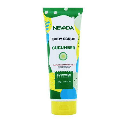 Nevada Body Scrub Cucumber 400 gram exfoliërende lichaamsscrub met komkommerextract