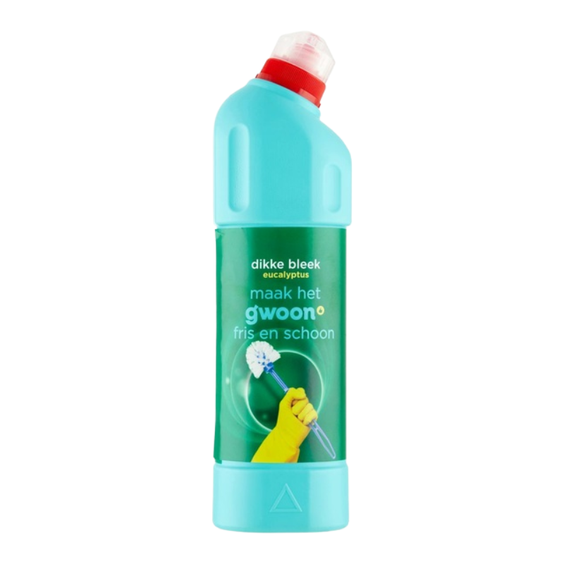 8710624358761 Gwoon dikke bleek eucalyptus 750 ml krachtige reiniger