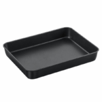 Baker's Secret non-stick bakblik ovenschaal 38 cm zwart