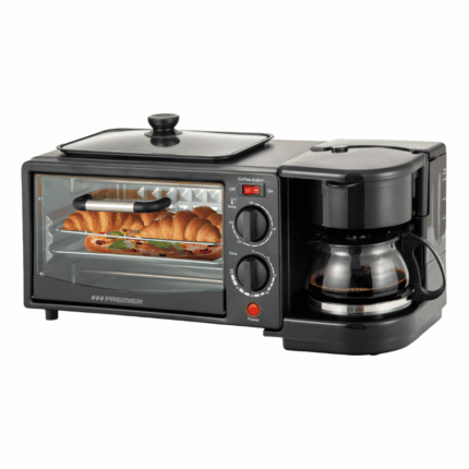 Premier 3-in-1 ontbijtstation met mini oven en koffiezetapparaat