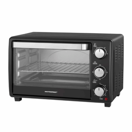 23L toaster oven ED-9434 zwart compacte mini oven met bakplaat en rooster