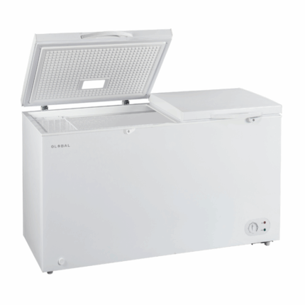 Witte Global diepvrieskist van 16 Cu.Ft. met open klapdeksel