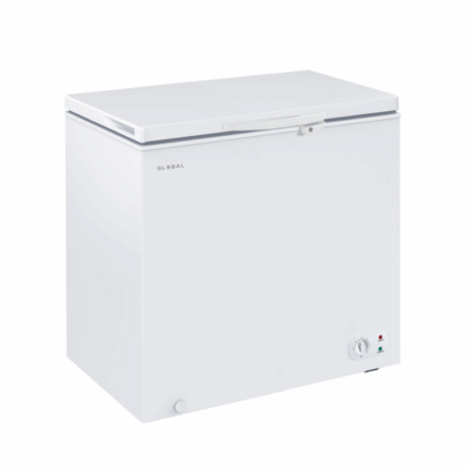 Witte Global diepvrieskist 7 Cu.Ft. met open deksel en binnenmandjes Select 89 more words to run Humanizer.