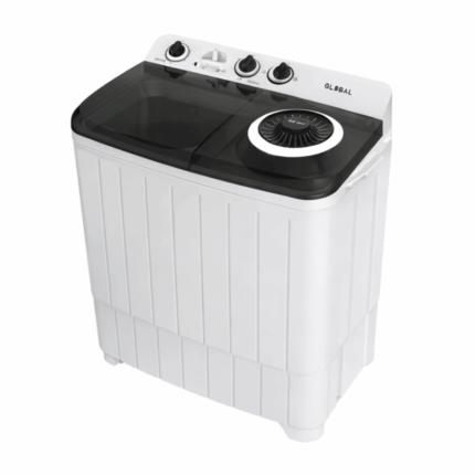 Global semi-automatische wasmachine 9 kg met twin tub en Air Dry functie